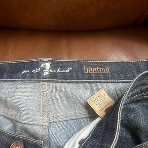 7 For All Mankind Bootcut Jeans in Classic Blue